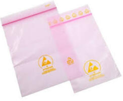 Pink Antistatic Bag